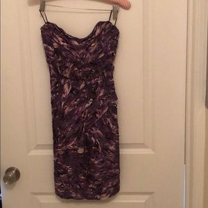 GUESS purple mini dress